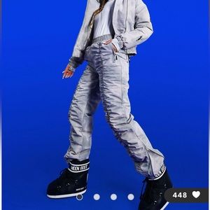 ASOS NWT 4505 ski pants oversized joggers in washed print SZ 4